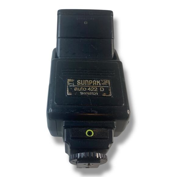 Sunpak Auto 422D Thyristor Electronic Camera Flash Unit - WORKS - Picture 1 of 4